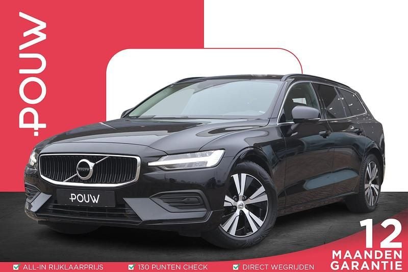 Zwart Gebruikt 2021 Volvo V60 Business Edition Stationwagen | € 26.950 (Super prijs) - Afbeelding 1/4
