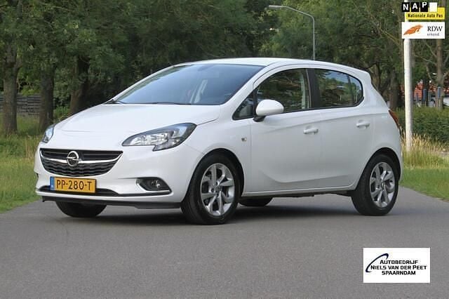 Wit Gebruikt 2017 Opel Corsa Edition Hatchback | € 8.950 (Eerlijke prijs) - Afbeelding 1/4