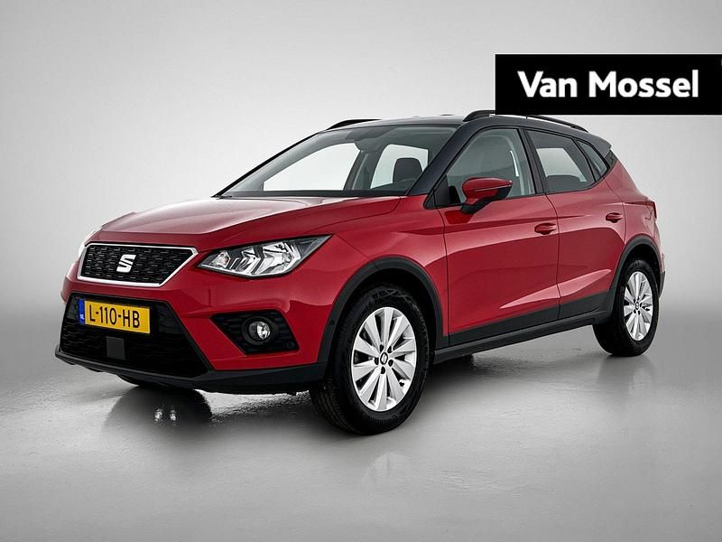 Rood Gebruikt 2021 Seat Arona Business SUV | € 16.900 (Eerlijke prijs) - Afbeelding 1/4