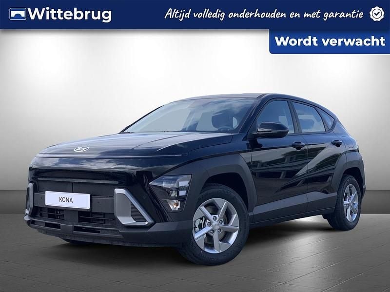 Zwart Nieuw 2025 Hyundai Kona Comfort SUV | € 34.425 (Goede deal) - Afbeelding 1/3