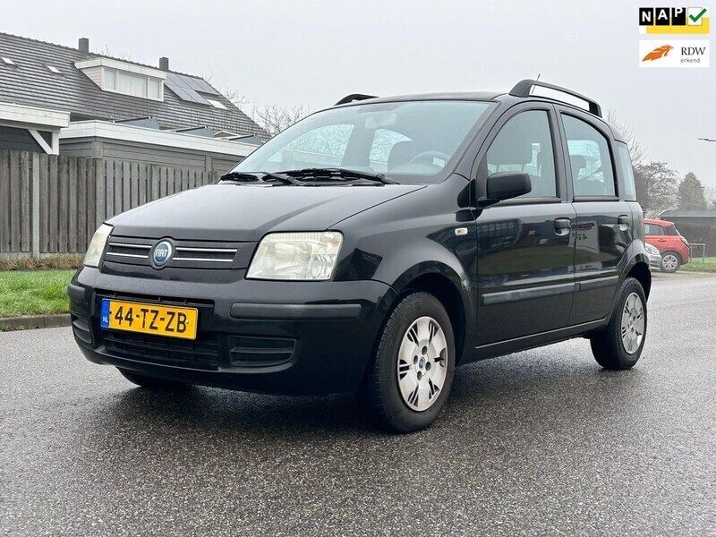 Zwart Gebruikt 2007 Fiat Panda Hatchback | € 1.950 (Eerlijke prijs) - Afbeelding 1/4