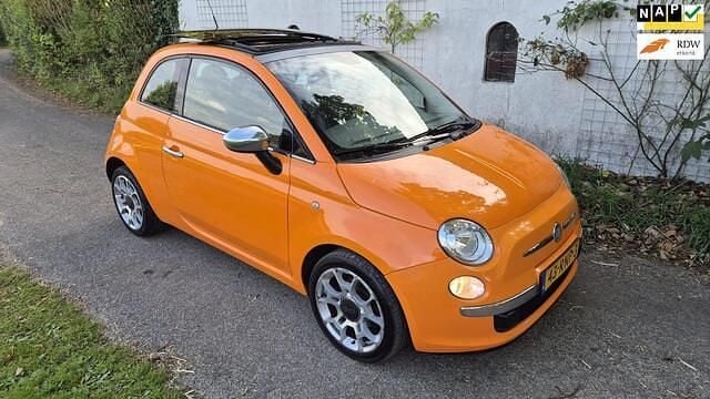 Occasion Fiat 500 Lounge 86 PK (63 kW) 2011 Oranje Hatchback