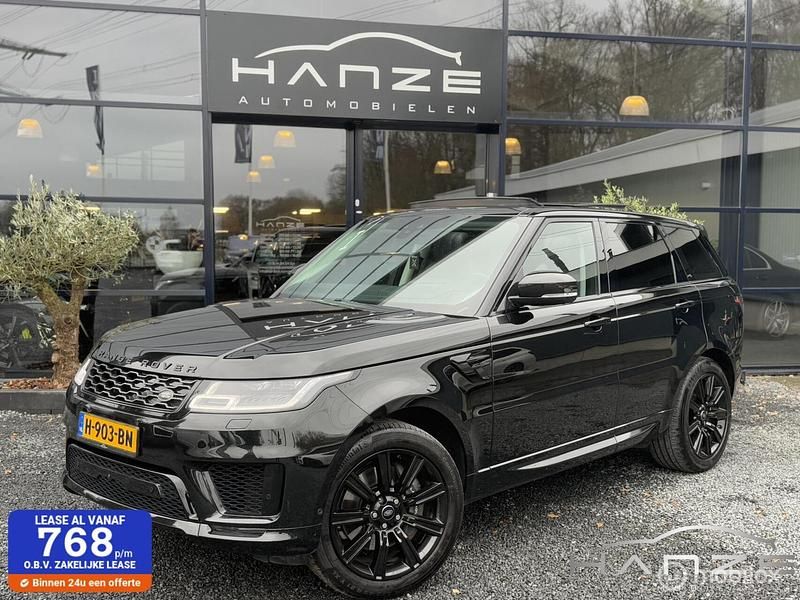 Zwart Gebruikt 2020 Land Rover Range Rover Sport HSE SUV | € 47.950 (Duur) - Afbeelding 1/4