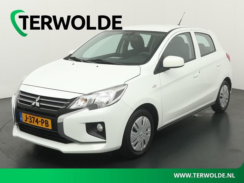 Wit Gebruikt 2020 Mitsubishi Space Star Hatchback | € 10.945 (Eerlijke prijs) - Afbeelding 1/4