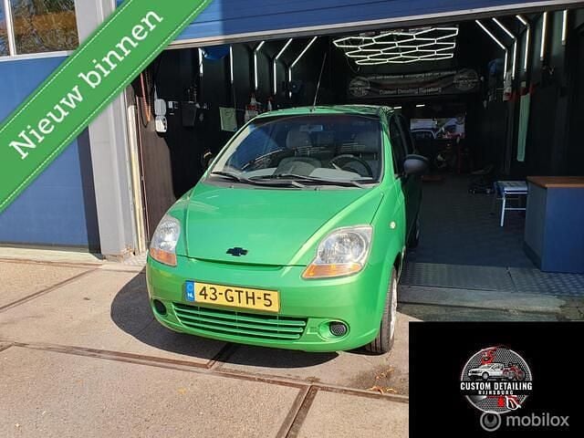 Groen Gebruikt 2008 Chevrolet Matiz Hatchback | € 990 (Eerlijke prijs) - Afbeelding 1/4