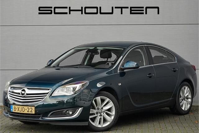 Groen Gebruikt 2014 Opel Insignia Cosmo Hatchback | € 8.900 (Super prijs) - Afbeelding 1/3