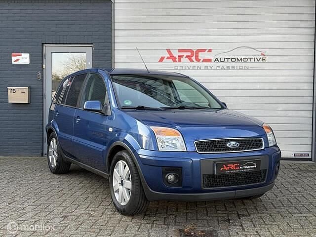 Occasion Ford Fusion Futura 80 PK (58 kW) 2009 Blauw Hatchback