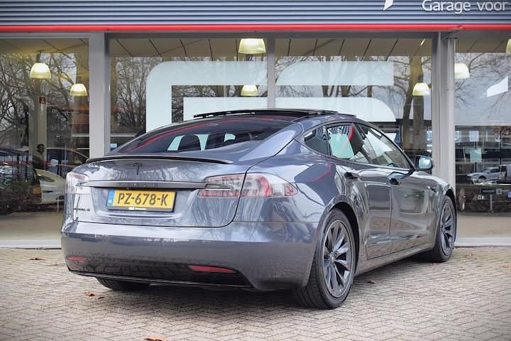 Occasion Tesla Model S 350 kW (476 PK) 2017 Grijs Hatchback