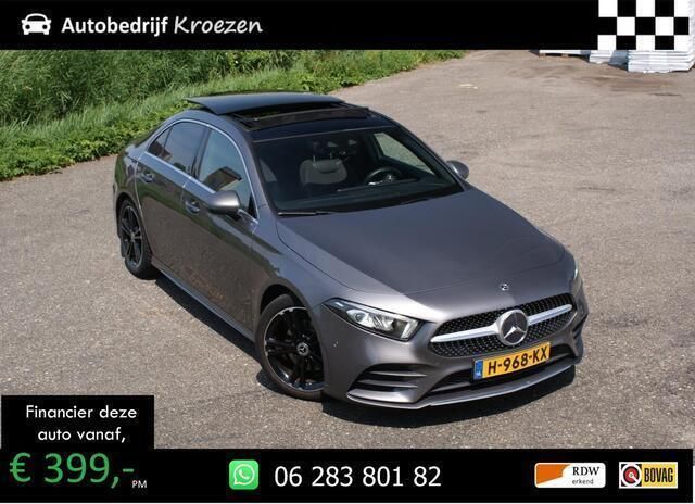 Grijs, metallic lak Gebruikt 2020 Mercedes A200 Business Sedan | € 24.950 (Eerlijke prijs) - Afbeelding 1/4