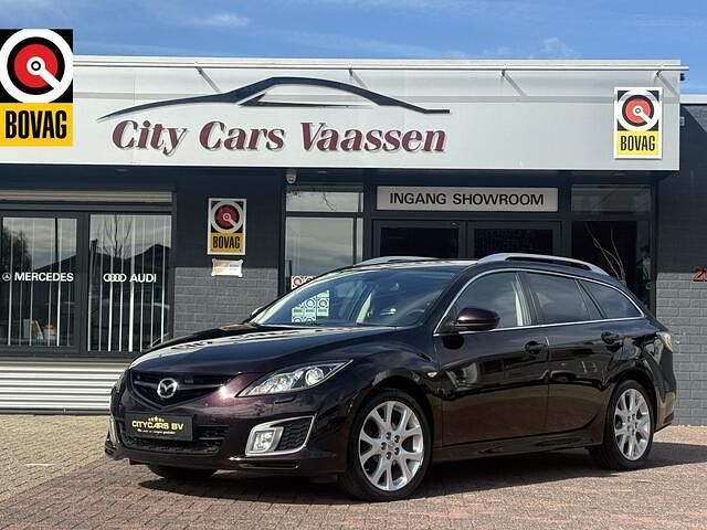 Bruin Gebruikt 2008 Mazda 6 Stationwagen | € 4.950 (Eerlijke prijs) - Afbeelding 1/4