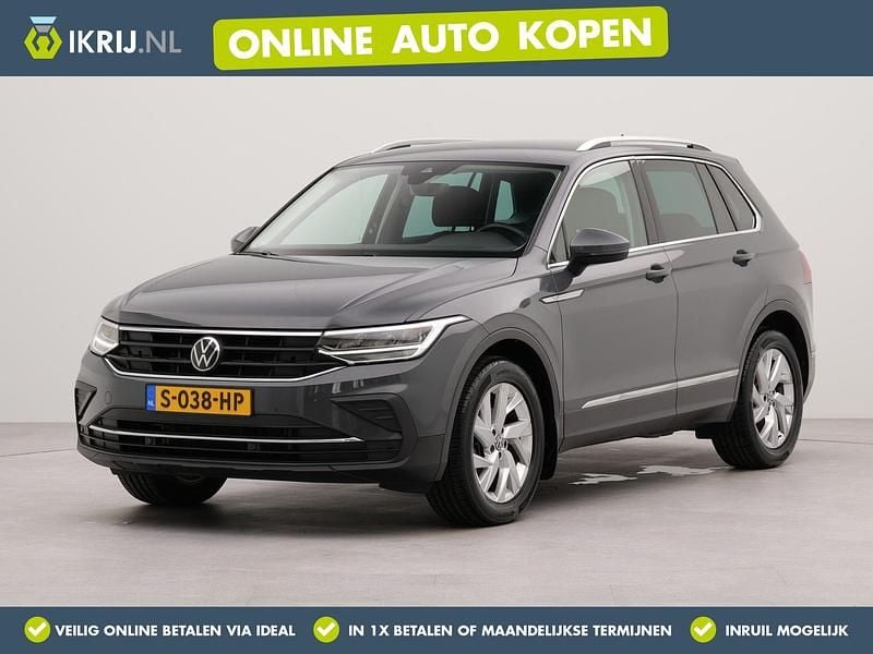 Grijs Gebruikt 2022 VW Tiguan Elegance SUV | € 33.950 (Eerlijke prijs) - Afbeelding 1/3