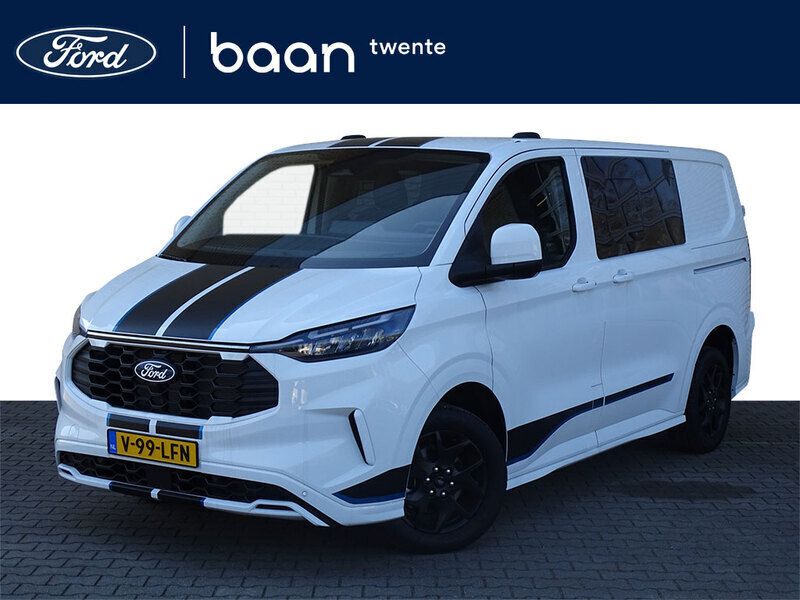 Wit Nieuw 2024 Ford Transit Custom Sport Van | € 53.900 (Iets duurder) - Afbeelding 1/4