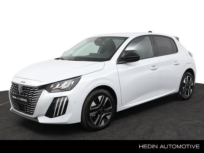 Wit (metallic) Nieuw 2025 Peugeot 208 Allure Hatchback | € 26.445 (Super prijs) - Afbeelding 1/4