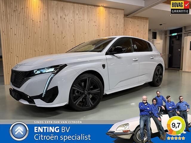 Wit Nieuw 2025 Peugeot 308 Hatchback | € 33.900 (Super prijs) - Afbeelding 1/4