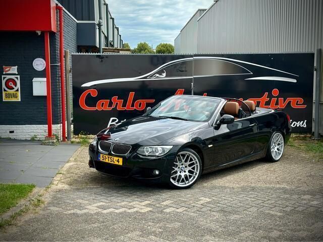 Zwart / black sapphire metallic (475) Gebruikt 2011 BMW 335 Cabriolet M Sport Cabriolet | € 18.950 - Afbeelding 1/4