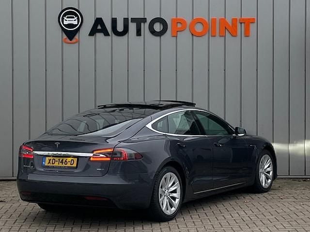 Occasion Tesla Model S 350 kW (476 PK) 2018 Grijs Hatchback