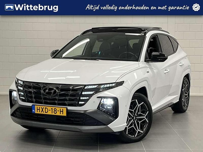 Wit Gebruikt 2022 Hyundai Tucson N Line SUV | € 35.925 (Iets duurder) - Afbeelding 1/3