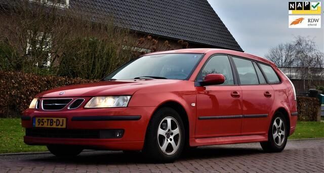 Rood Gebruikt 2006 Saab 9-3 Linear Stationwagen | € 1.850 - Afbeelding 1/4
