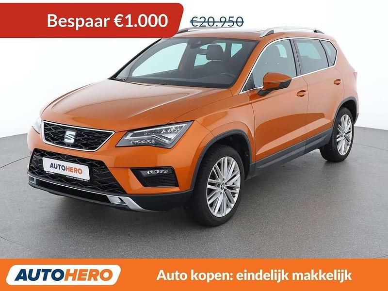 Oranje Occasion 2019 Seat Ateca XCELLENCE SUV | € 20.749 (Eerlijke prijs) - Afbeelding 1/3