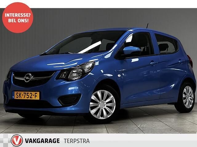 Blauw (metallic) Gebruikt 2018 Opel Karl Edition Hatchback | € 5.995 (Goede deal) - Afbeelding 1/4