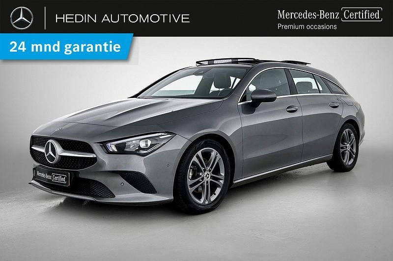 Grijs Gebruikt 2020 Mercedes CLA180 Shooting Brake Advanced Stationwagen | € 28.900 (Eerlijke prijs) - Afbeelding 1/4