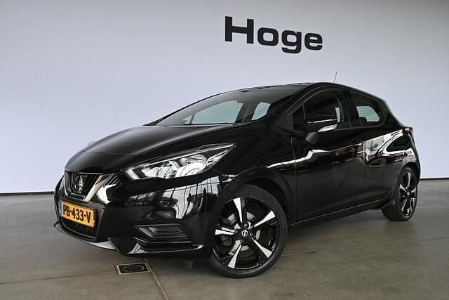Zwart Gebruikt 2017 Nissan Micra Acenta Hatchback | € 9.440 (Eerlijke prijs) - Afbeelding 1/4