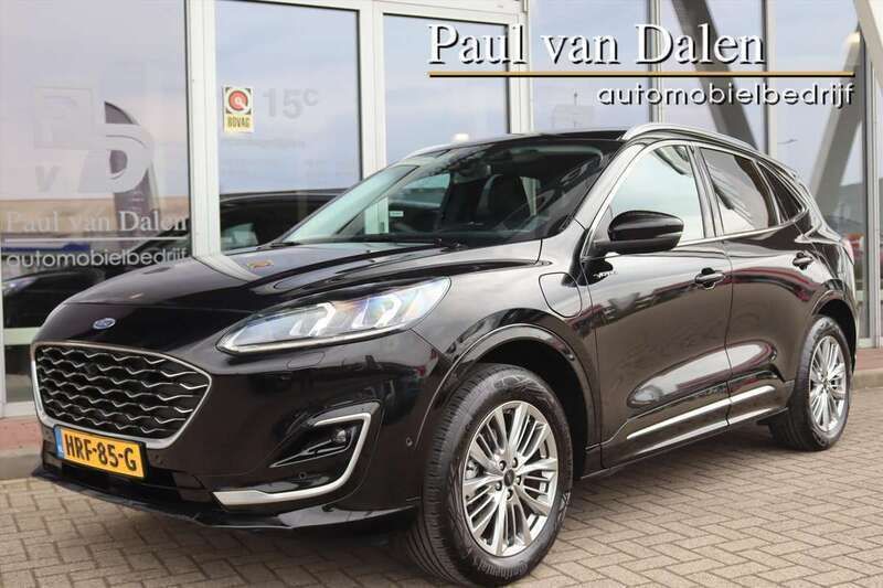 Zwart Gebruikt 2022 Ford Kuga Vignale SUV | € 27.920 (Eerlijke prijs) - Afbeelding 1/4