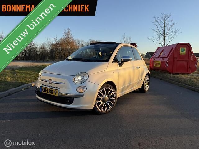 Beige Occasion 2010 Fiat 500 Sport Hatchback | € 6.995 (Iets duurder) - Afbeelding 1/4