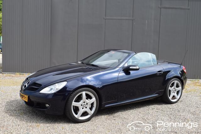 Blauw Gebruikt 2005 Mercedes SLK350 Cabriolet | € 12.990 (Eerlijke prijs) - Afbeelding 1/4