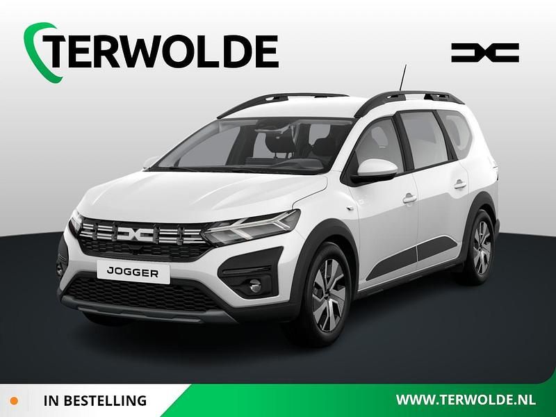 Wit Nieuw 2025 Dacia Jogger Expression MPV | € 26.700 (Eerlijke prijs) - Afbeelding 1/3