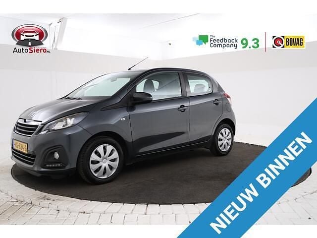 Grijs Gebruikt 2017 Peugeot 108 Active Hatchback | € 4.500 (Goede deal) - Afbeelding 1/4