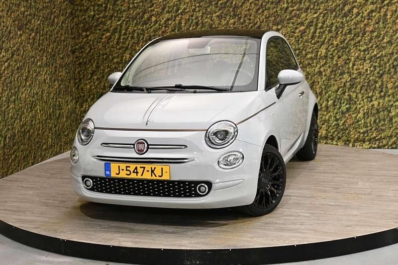 Grijs Gebruikt 2019 Fiat 500 Collezione Hatchback | € 12.950 (Duur) - Afbeelding 1/3