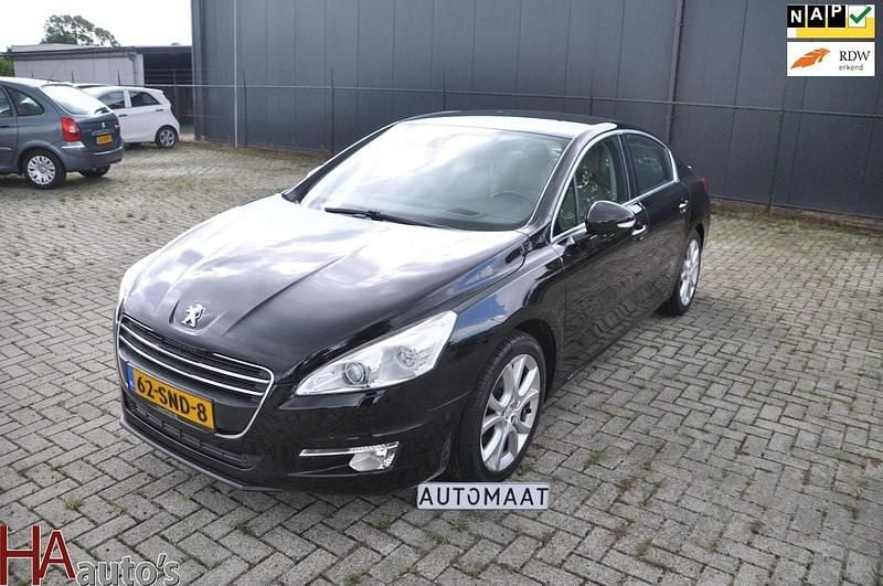 Zwart Gebruikt 2011 Peugeot 508 Allure Sedan | € 7.250 (Iets duurder) - Afbeelding 1/4