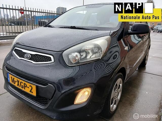 Zwart Occasion 2012 Kia Picanto Comfort Hatchback | € 2.800 (Goede deal) - Afbeelding 1/4