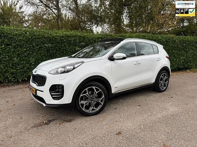 Wit Gebruikt 2016 Kia Sportage GT-Line SUV | € 16.900 (Goede deal) - Afbeelding 1/4
