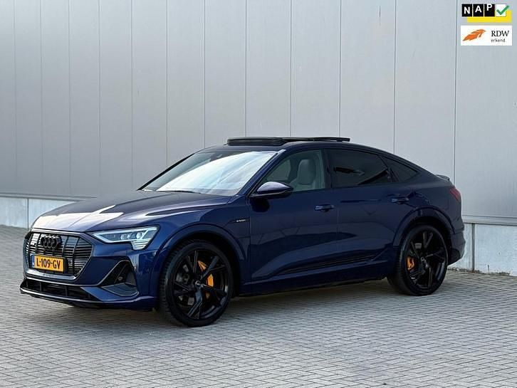 Occasion Audi e-tron Sportback S-Line 230 kW (313 PK) 2021 Blauw SUV