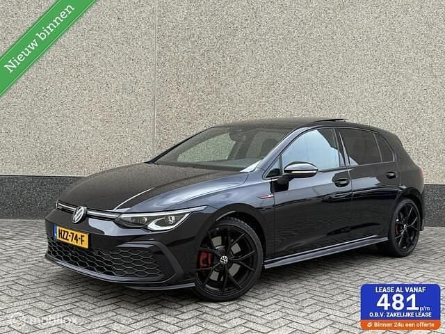 Zwart Gebruikt 2022 VW Golf VIII GTI Hatchback | € 29.995 (Super prijs) - Afbeelding 1/4