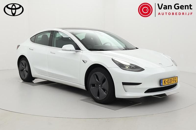 Wit Gebruikt 2020 Tesla Model 3 Standard Range Sedan | € 18.499 (Goede deal) - Afbeelding 1/4
