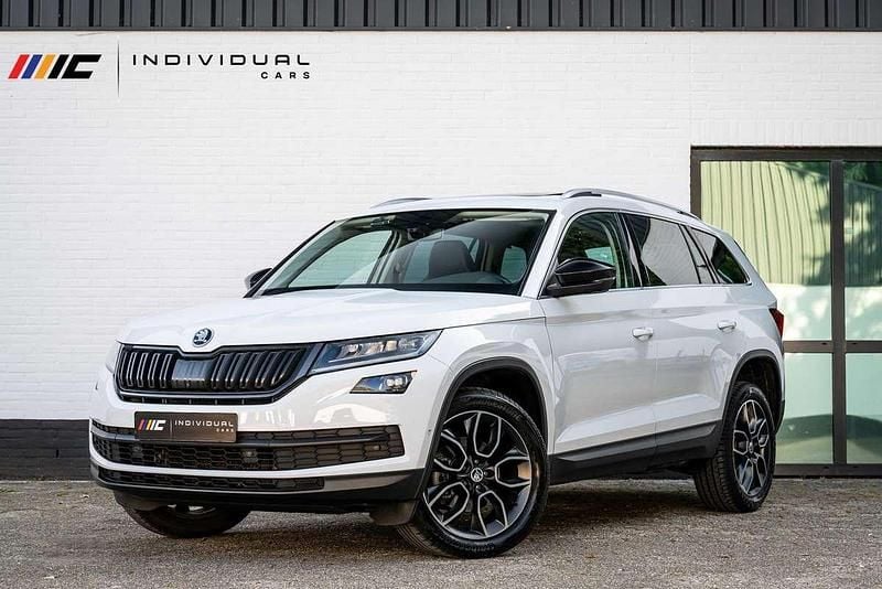 Wit Gebruikt 2018 Skoda Kodiaq Business Line SUV | € 19.995 (Super prijs) - Afbeelding 1/4