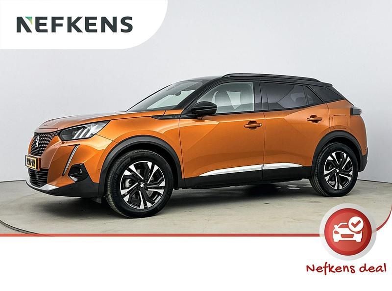 Oranje Gebruikt 2021 Peugeot e-2008 GTi SUV | € 17.425 (Goede deal) - Afbeelding 1/3