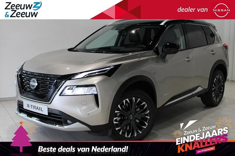Champagne silver Nieuw 2025 Nissan X-Trail Tekna+ SUV | € 53.870 (Iets duurder) - Afbeelding 1/4