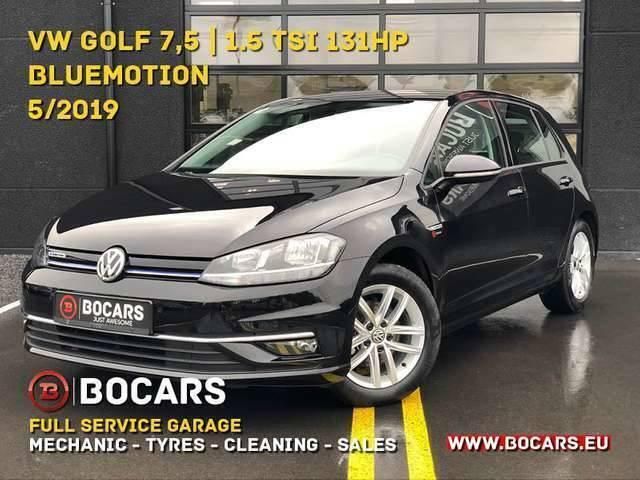 Zwart Gebruikt 2019 VW Golf VII Comfortline Sedan | € 18.990 (Super prijs) - Afbeelding 1/4
