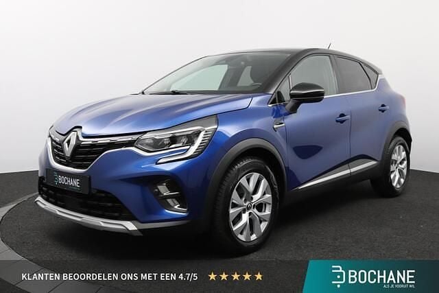 Twotone bleu iron / noir etoile Gebruikt 2020 Renault Captur Intens SUV | € 15.300 (Goede deal) - Afbeelding 1/4
