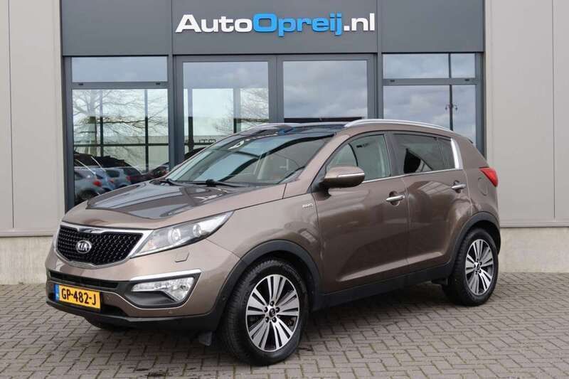 Bruin, metallic lak Gebruikt 2014 Kia Sportage SUV | € 17.945 - Afbeelding 1/4