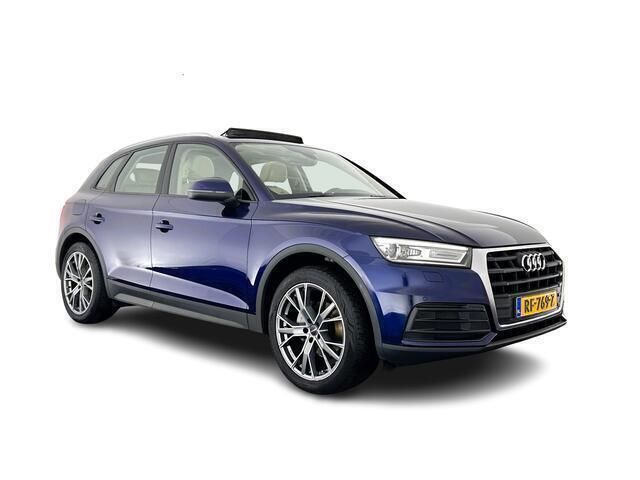 Blauw metallic Gebruikt 2017 Audi Q5 Comfort SUV | € 19.445 (Duur) - Afbeelding 1/4