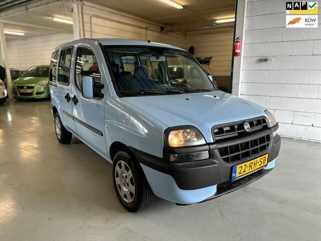 Blauw Gebruikt 2005 Fiat Doblò Dynamic MPV | € 3.499 (Eerlijke prijs) - Afbeelding 1/4