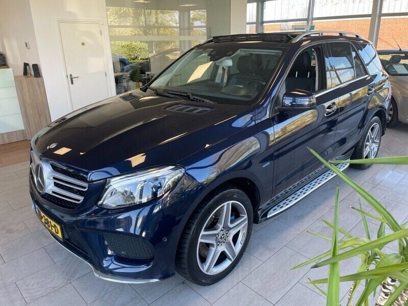 Blauw Gebruikt 2017 Mercedes GLE500 Sport Edition SUV | € 27.950 - Afbeelding 1/4