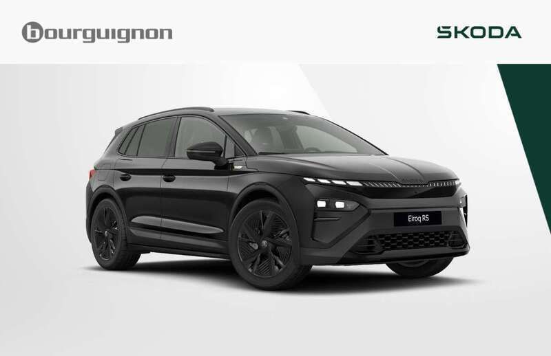 Zwart Nieuw 2024 Skoda Elroq RS SUV | € 54.060 - Afbeelding 1/4