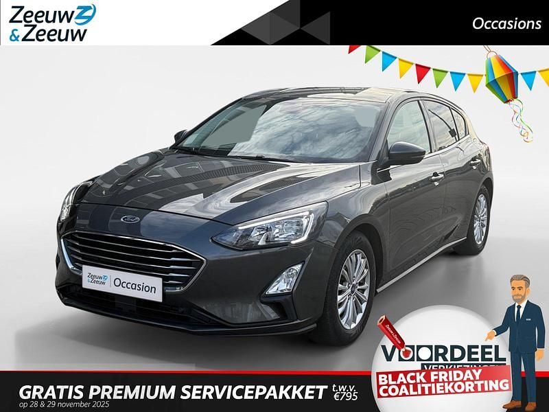Grijs Gebruikt 2021 Ford Focus Business Edition Hatchback | € 16.935 (Goede deal) - Afbeelding 1/4
