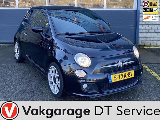 Occasion Fiat 500S 80 PK (58 kW) 2014 Zwart Hatchback